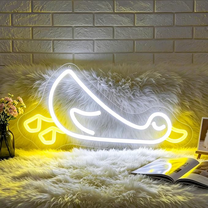 Neon Sign, Duck Neon Signs for Wall Decor LED Signs Neon Light by GdbkabfNeonSign
