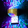 Briignite Night Lights Plug into Wall, Gold Night Light Projector 9-Color by WelcometoBriigniteenjoyyourtimehere