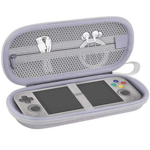 khanka Case for Anbernic RG VITA Pro/Retroid Pocket 6/5 Console,White - Image 9