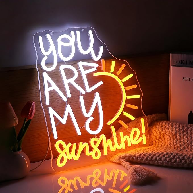 Neon Sign, Sunshine Neon Signs for Wall Decor LED Signs Neon Light - Image 7