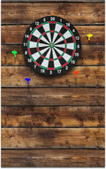 Hahafelt Felt Wood Grain Dart Board Wall Protectors Square Dart Board Backing Tiles Dartboard Backboard Cork Backboards Alternative by Hahafelt