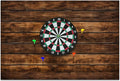 Hahafelt Felt Wood Grain Dart Board Wall Protectors Square Dart Board Backing Tiles Dartboard Backboard Cork Backboards Alternative by Hahafelt