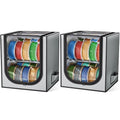 YOOPAI 3D Printer Filament Storage Box – 2 Tier Filament Storage Rack with Fabric Cover, Holds Up to 48 Rolls 1KG – 3D Filament Storage Organizer for Home, Workshop & Studio(20 Roll*2) by YOOPAI