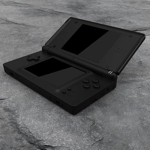 eXtremeRate Black Replacement Full Housing Shell for Nintendo DS Lite, Custom Handheld Console Case Cover with Buttons, Screen Lens for Nintendo DS Lite NDSL - Console NOT Included - Image 7