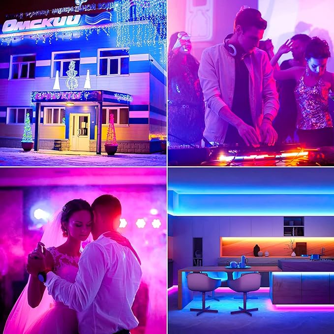 LED Wall Washer Light,336 LEDs 70W RGB DJ Light Bar Stage Lighting Support DMX & Sound Activated Control Dj Party Lights for Indoor Outdoor Disco Church Birthday Wedding Party-2PACK - Image 5