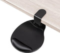 EHO Clamp-On Mouse Platform with Gel Wrist Rest, 360° Rotating Under Desk Mouse Tray with Slide-in Storage, Ergonomic Space-Saving Armrest for Left or Right-Hand Use, TAA-Compliant by EHOPrime