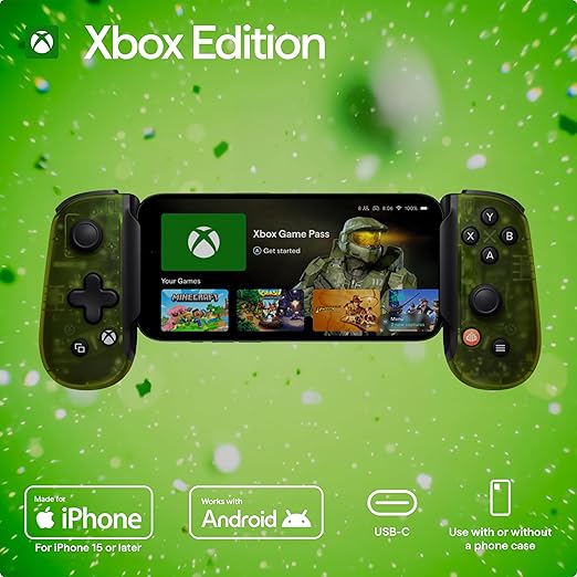 BACKBONE One Mobile Gaming Controller, Xbox Edition, USB-C - Image 3