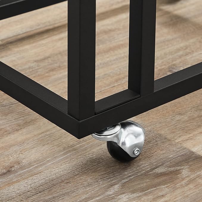 VASAGLE C Shape End Table for Couch or Sofa, Industrial Small Side Table - Image 7