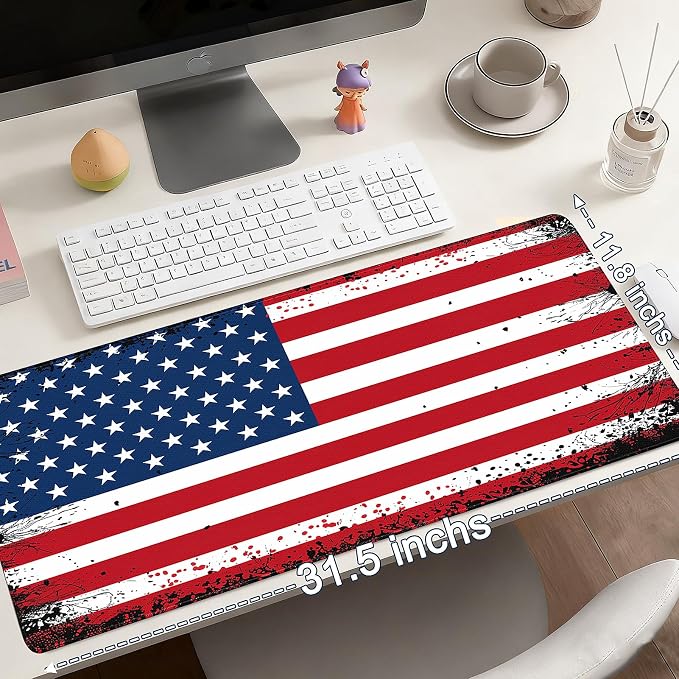 Mouse Pad Gaming - Desk Mat for Keyboard and Mouse - Large Mouse Pads for Desk, Gaming Mousepad with Non-Slip Base, Desks Pad (31.5" X 11.8") for Game, Office and Home - Image 6