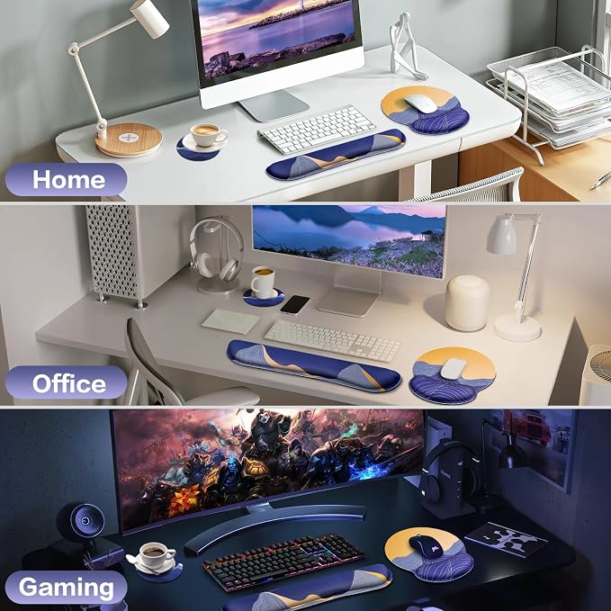 Ergonomic Keyboard Wrist Rest, Mouse Pad with Wrist Rest Anime - Image 7