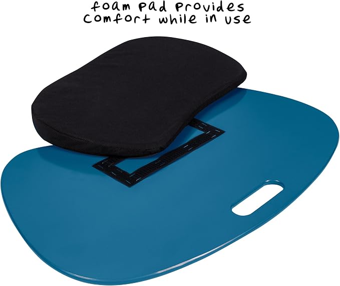 Honey-Can-Do TBL-06321 Portable Laptop Lap Desk with Handle, Indigo Blue, 23 L x 16 W x 2.5 H - Image 5