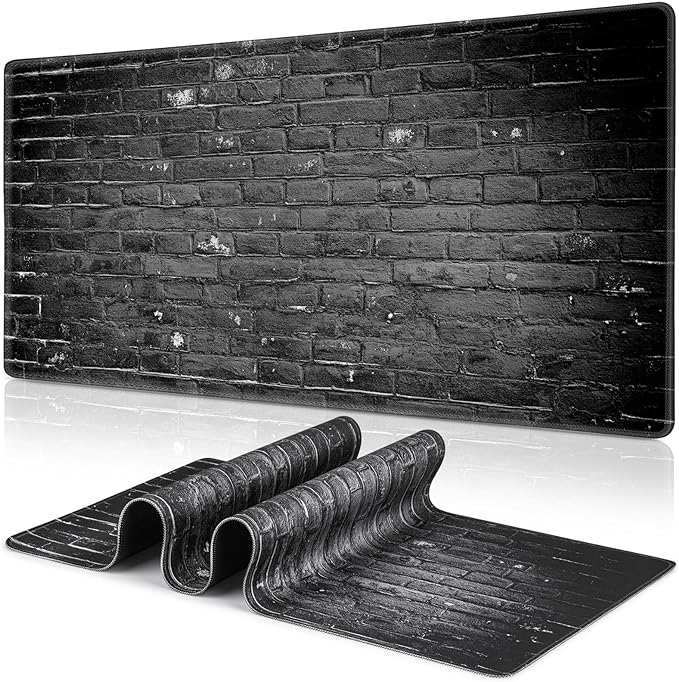 Canjoy Gaming Mouse Pad, 31.5x15.7in Large Mouse Pads for Desk Keyboard Pad | Desk Mat for Keyboard and Mouse Computer Big Full Size Desk Pad with Non-Slip Rubber Base and Stitched Edge for Home Office by Canjoy