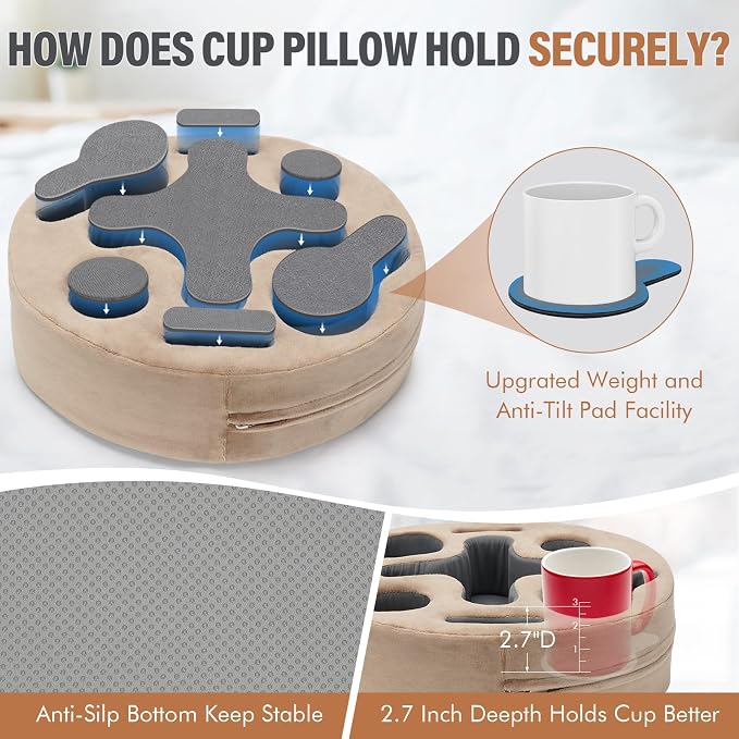 INNO STAGE Couch Cup Holder Pillow - Image 4