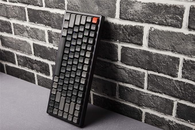 Keychron K2 Wireless Mechanical Keyboard, 75% Layout 84 Key Bluetooth/USB-C Wired Compact RGB Backlit Anti Ghosting/N-Key Rollover, Gateron G Pro Brown Switch Aluminum Frame for Mac Windows, Version 2 - Image 5