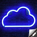 Lumoonosity Cloud Neon Sign, USB Powered Blue Cloud Neon Light with On/Off Switch, Cloud Led Sign for Wall Decor, Aesthetic Hanging Neon Signs, Neon Lights for Bedroom, Living Room, Gaming Room Setup by Lumoonosity
