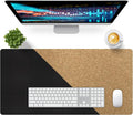Bloss Black Desk Mat, Leather Desk Pad, Desk Matt for Desktop, Waterproof Desk Pad Mat, Computer Mat for Office Work/Home/Decor/Desk Protector/Cover(31.5 x 15.7 Inches) by Bloss