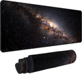 Galaxy Space Desk Mat, XL 31.5"x11.8" Large Mouse Pad, Starry Sky Extended Gaming Mouse Mat,Non-Slip Rubber Base Waterproof with Stitched Edges for Gaming Office Home Decor by Unknown
