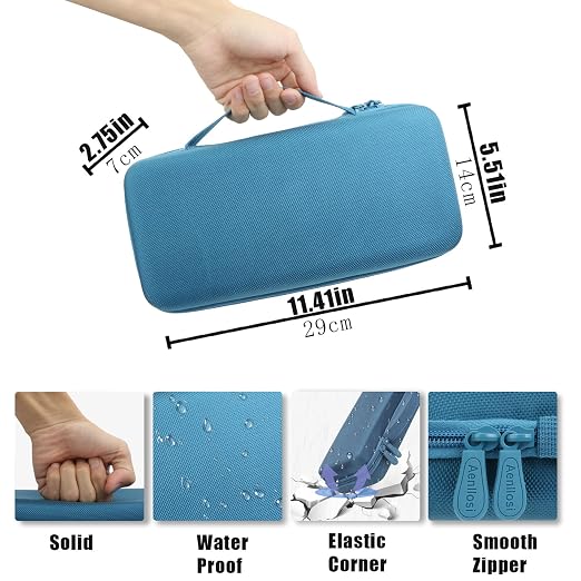 Aenllosi Hard Case for Logitech G Cloud Gaming Handheld, Blue - Image 4