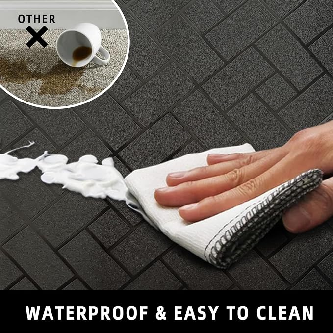 Office Chair Mat for Hard Floor, 48"x36" Computer Chair Mat, Multi-Purpose Desk Floor Protector for Work, Home, Gaming - Image 3
