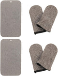 Gaming Finger Sleeves for Gamers with Superconducting Electrical Fibers, Ultra-Thin Sweatproof Finger Caps Designed to Withstand High-Intensity Fingertip Actions, for Fighting by pamingono
