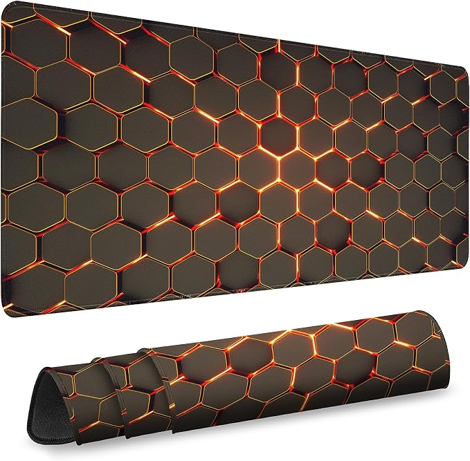 Mouse Pad Gaming - Desk Mat for Keyboard and Mouse - Large Mouse Pads for Desk, Gaming Mousepad with Non-Slip Base, Desks Pad (31.5" X 11.8") for Game, Office and Home by Unknown