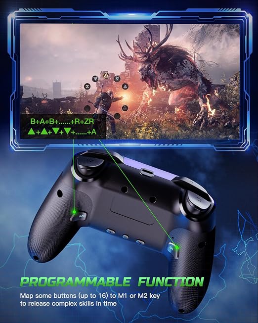 VOYEE Switch Controllers for Switch/Lite/OLED/PC, Pro Controller - Image 3
