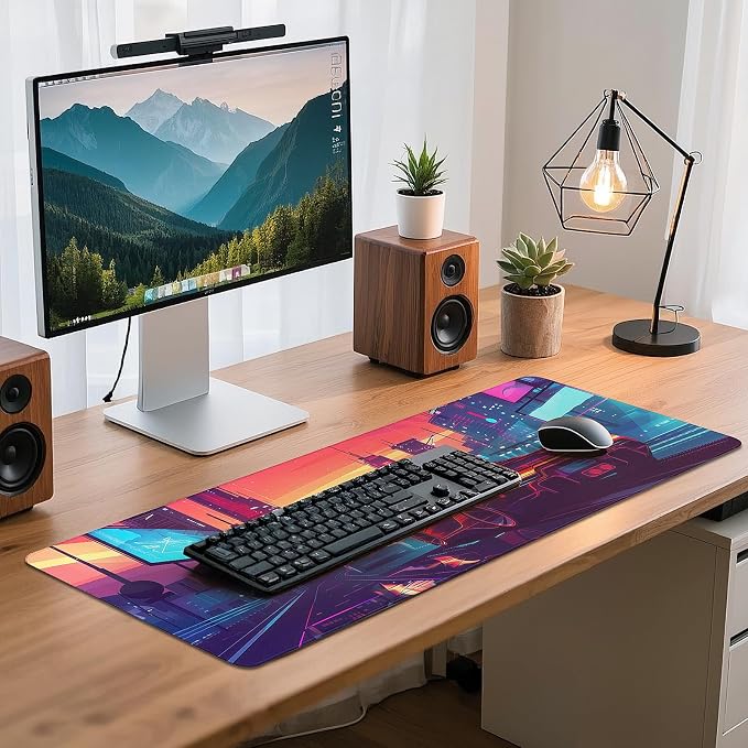 Gaming Mouse Pad - (31.5"×11.8") Sports Car Large Mouse Pads for Desk - Desk Mat for Keyboard and Mouse with Non-Slip Base, Desks Pad Matfor Game/Office & Home - Image 7