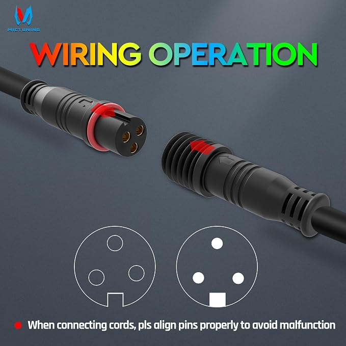 MICTUNING N8 RGB+IC Underglow Light Kit Soundsync - Image 9