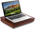 LAPGEAR Schoolhouse Lap Desk - Java Acacia Wood, Built-in Storage by LapGear