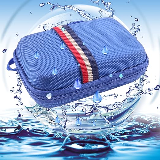 WERJIA Hard Carrying Case Compatible with G350/RG353V/30000 in 1 R40S PRO/K36 Handheld Game Console (blue) - Image 2