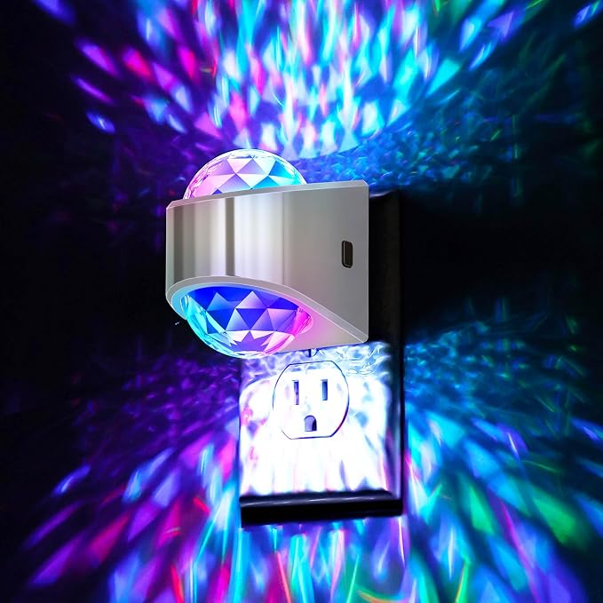 Briignite Night Lights Plug into Wall, Projector Night Light for Bedroom by WelcometoBriigniteenjoyyourtimehere