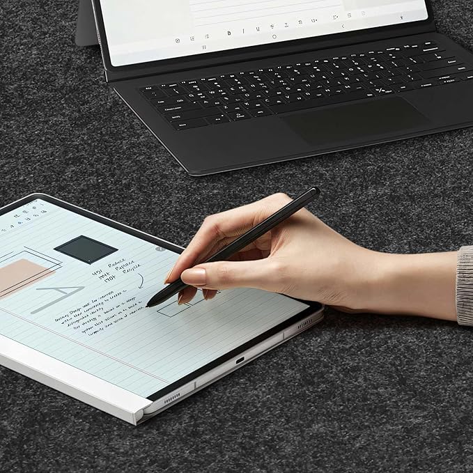 DAWNTREES Large Felt Desk Mat,39.4''x19.69'' Full Keyboard and Mouse Pad | Non-Slip Computer Desk Mat for Home and Office,100x50CM Felt Desk Pad Protector (Dark Gray) - Image 5