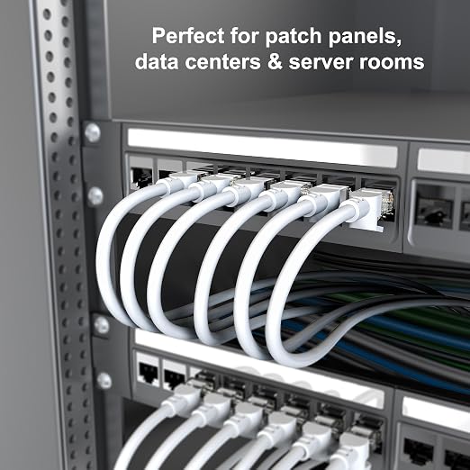 Jadaol [UL Listed Snagless Cat6 Ethernet Cable 150 ft 10Gbps, PoE++, White - Image 8