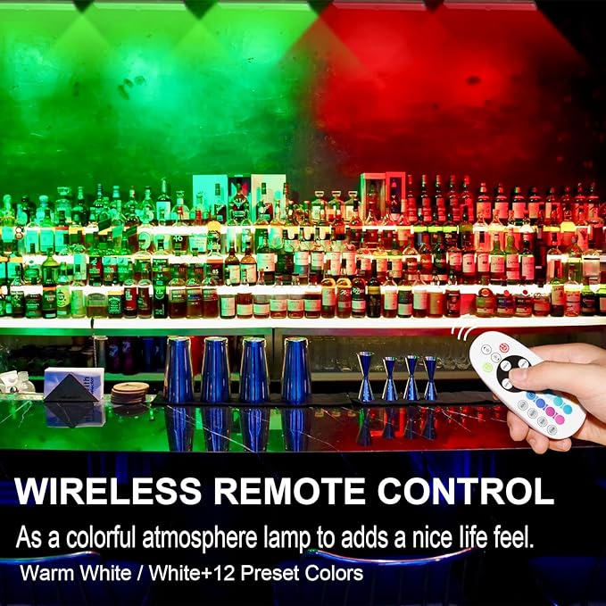 Remote Control RGB Lights Under Cabinet Lighting Rechargeable, 1 Pack - Image 6