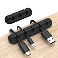 INCHOR Cord Organizer for Desk, Cable Organizer Cable Clips Holder Black by INCHOR