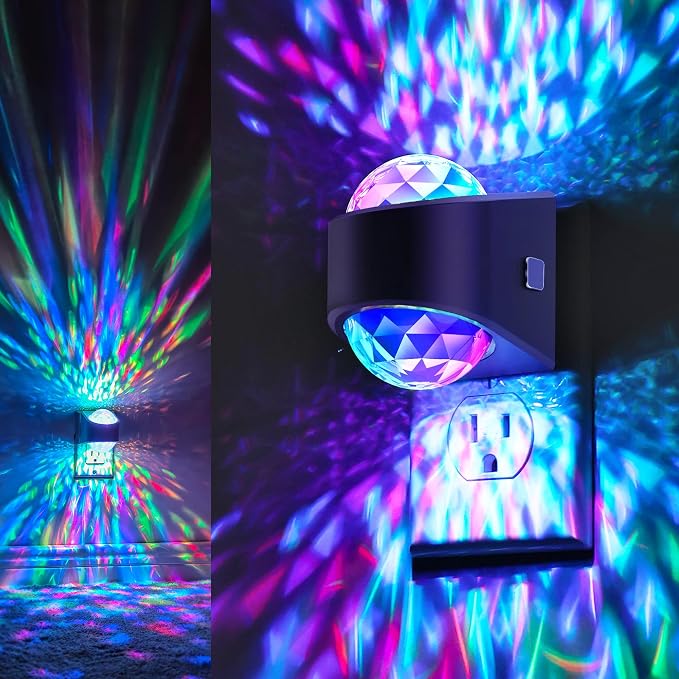 Briignite Night Lights Plug into Wall, Star Projector Night Light for Kids by WelcometoBriigniteenjoyyourtimehere