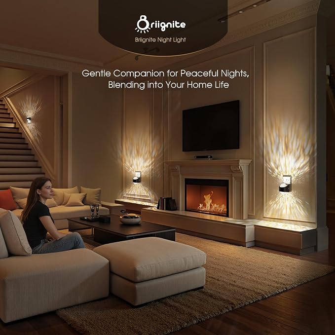 Briignite Night Light,Night Lights Plug into Wall,LED Projector Night Light - Image 7