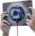 ACEDAYS iPad Cooler,Magnetic Tablet Cooler for ipad/Surface pro/Samsung Tab,Compatible for Steam Deck,Universal Radiator with Temperature Display for Mobile Gaming,Tiktok Live Streaming by ACEDAYS
