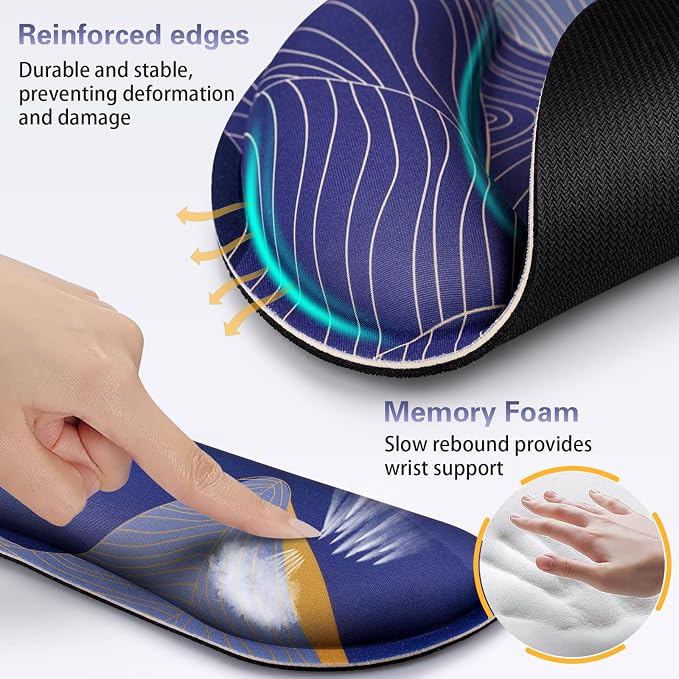 Ergonomic Keyboard Wrist Rest, Mouse Pad with Wrist Rest Anime - Image 4