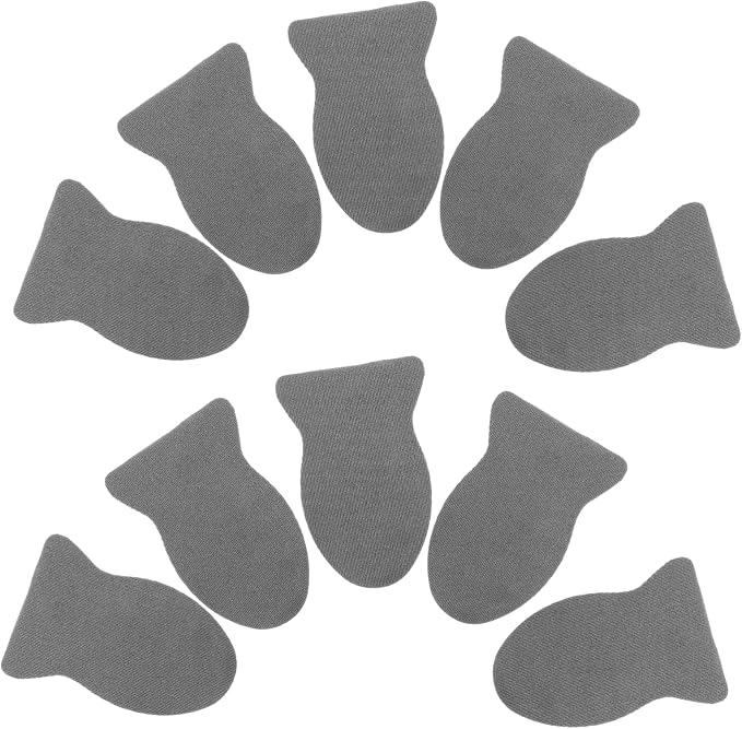 Homoyoyo 10pcs Breathable Gaming Finger Sleeves Mobile Game Finger Protectors for Racing and Fighting and Comfortable Touchscreen Gloves for Gamers by Homoyoyo