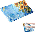 Ospelelf Keyboard Wrist Rest, Ergonomic Memory Foam Wrist Support for Typing & Gaming, Tilted Keyboard Pad, Aesthetic Desk Accessories for Office, Relief for Carpal Tunnel & Wrist Pain, Sunflower by OspelelfOfficeSupplies