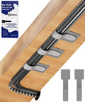 80PCS Hook and Loop Cable Ties, Under Desk Cable Management, Adhesive Cable Straps, Cord Management Hider Idea, Cord Organizer for Desk, Computer Accessories, Home Office Organization, Gray by BTPIEL
