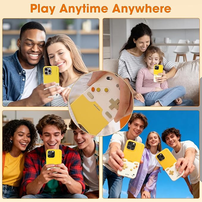 GameBaby Case for iPhone 15 Pro Max, Grip Retro Gaming Phone Case - Image 5