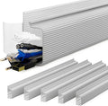 YECAYE Cable Management Under Desk, 94.2 in, Cable Raceway, Grey by Yecaye
