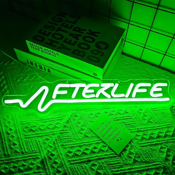 Cyberpunk Neon Sign Game Led Sign for Wall Decor Shooting Games Neon Light for Gaming Room Man Cave Bedroom Decoration Cool Neon Light Sign for Teen Boys - Image 2