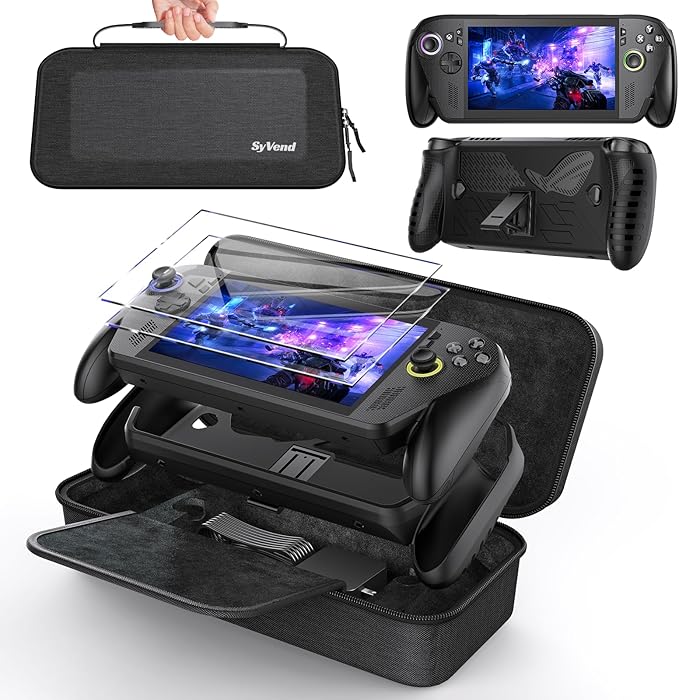 SyVend Carrying Case for ROG Xbox Ally/ Ally X 2025, All-in-One Accessories by SYVEND
