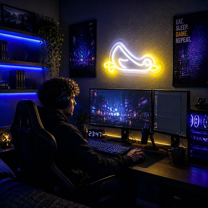 Neon Sign, Duck Neon Signs for Wall Decor LED Signs Neon Light - Image 4