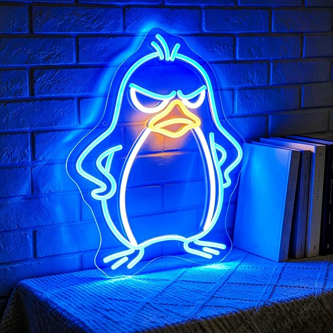 Penguin Neon Lights Signs Neon Sign Led Sign Light for Wall Decor - Image 2