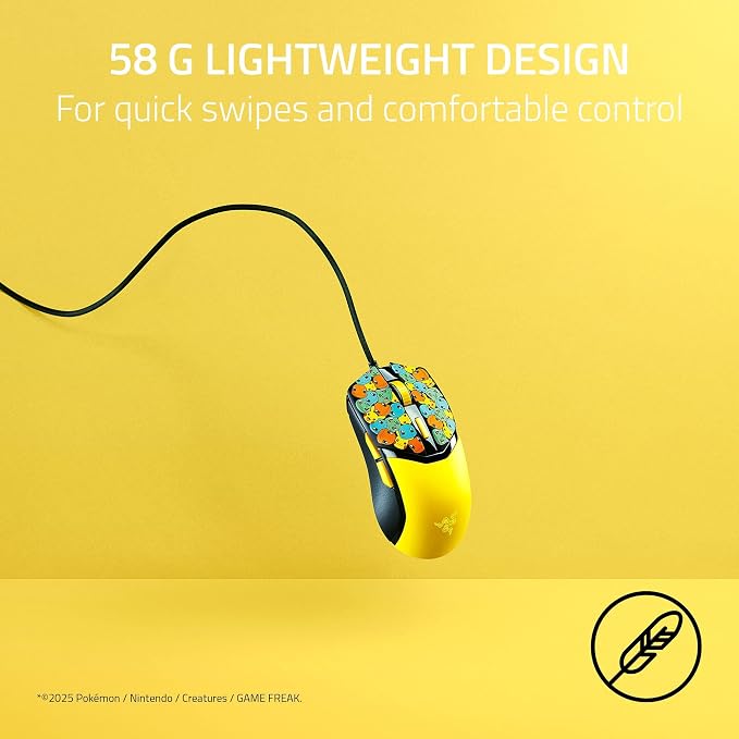 Razer Cobra Wired Gaming Mouse, 58g, Pokémon Edition - Image 2