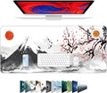 Galdas Mouse Pad for Gaming, Japanese Desk Mat,XXL XL Large Mouse Mat Long Extended Mousepad Non-Slip Rubber Mice Pads Stitched Edges Thin (31.5 x 11.8 x 0.12 Inches) Ink and Wash by Galdas